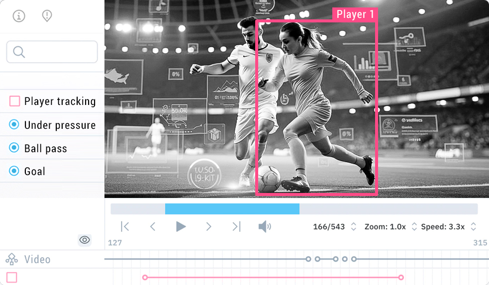 Sports Player Tracking & Game Events Data